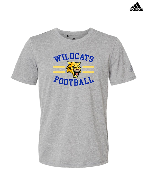 Will C Wood HS Football Curve - Mens Adidas Performance Shirt