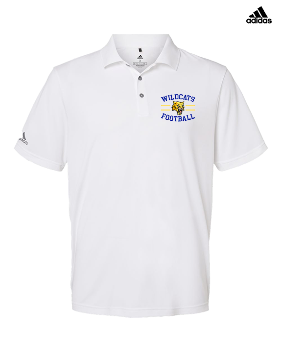 Will C Wood HS Football Curve - Mens Adidas Polo