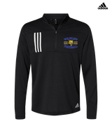 Will C Wood HS Football Curve - Mens Adidas Quarter Zip