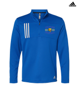 Will C Wood HS Football Curve - Mens Adidas Quarter Zip