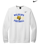 Will C Wood HS Football Curve - Mens Nike Crewneck