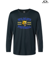 Will C Wood HS Football Curve - Mens Oakley Longsleeve