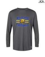 Will C Wood HS Football Curve - Mens Oakley Longsleeve