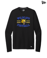 Will C Wood HS Football Curve - New Era Performance Long Sleeve