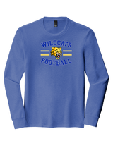 Will C Wood HS Football Curve - Tri-Blend Long Sleeve