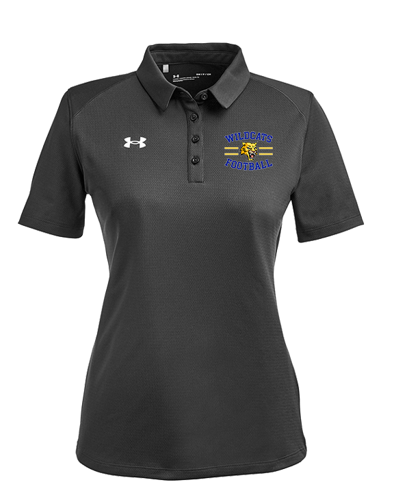 Will C Wood HS Football Curve - Under Armour Ladies Tech Polo
