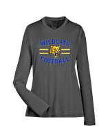 Will C Wood HS Football Curve - Womens Performance Longsleeve