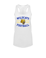 Will C Wood HS Football Curve - Womens Tank Top