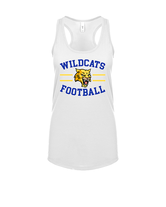 Will C Wood HS Football Curve - Womens Tank Top