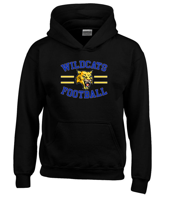 Will C Wood HS Football Curve - Youth Hoodie