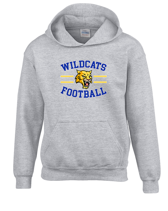 Will C Wood HS Football Curve - Youth Hoodie