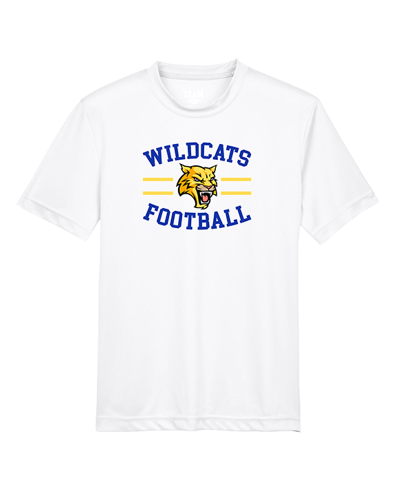 Will C Wood HS Football Curve - Youth Performance Shirt