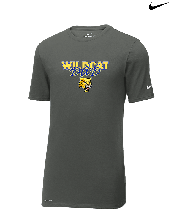 Will C Wood HS Football Dad - Mens Nike Cotton Poly Tee