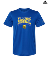 Will C Wood HS Football Football - Mens Adidas Performance Shirt