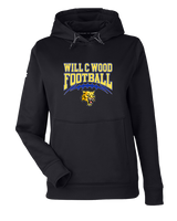 Will C Wood HS Football Football - Under Armour Ladies Storm Fleece