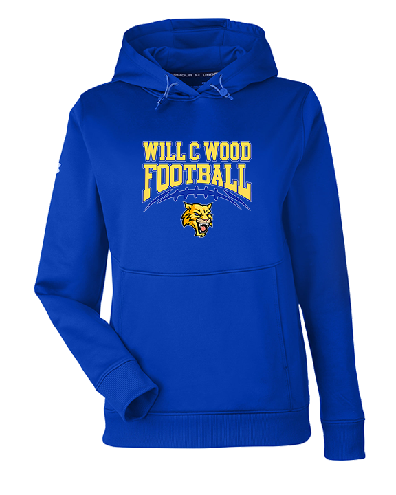 Will C Wood HS Football Football - Under Armour Ladies Storm Fleece