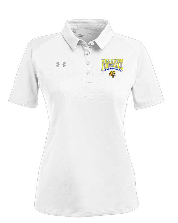 Will C Wood HS Football Football - Under Armour Ladies Tech Polo