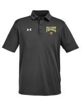 Will C Wood HS Football Football - Under Armour Mens Tech Polo