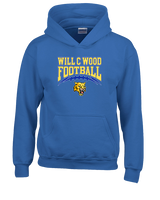 Will C Wood HS Football Football - Youth Hoodie