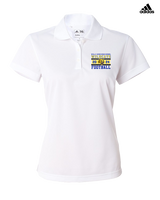 Will C Wood HS Football Stamp - Adidas Womens Polo