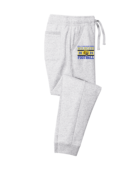 Will C Wood HS Football Stamp - Cotton Joggers