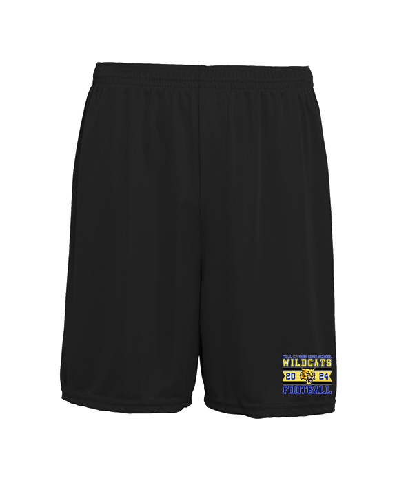 Will C Wood HS Football Stamp - Mens 7inch Training Shorts