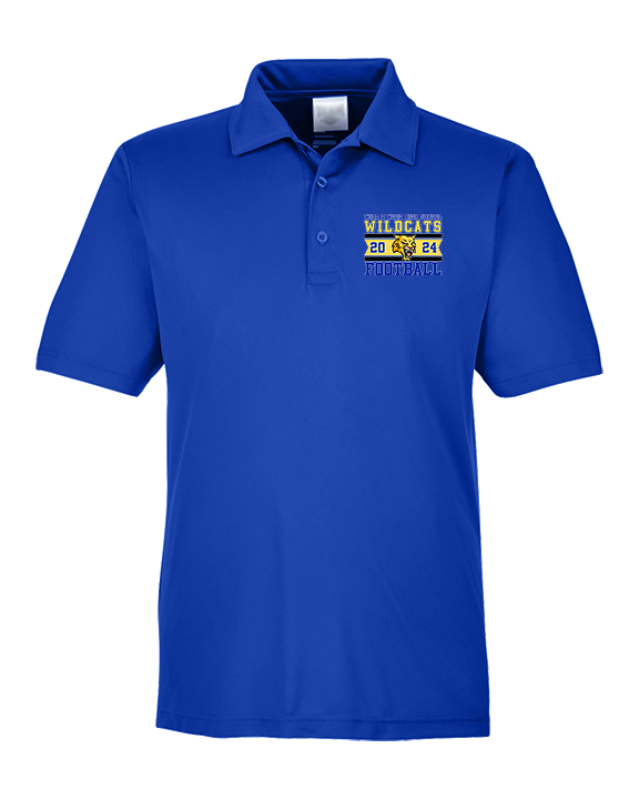 Will C Wood HS Football Stamp - Mens Polo