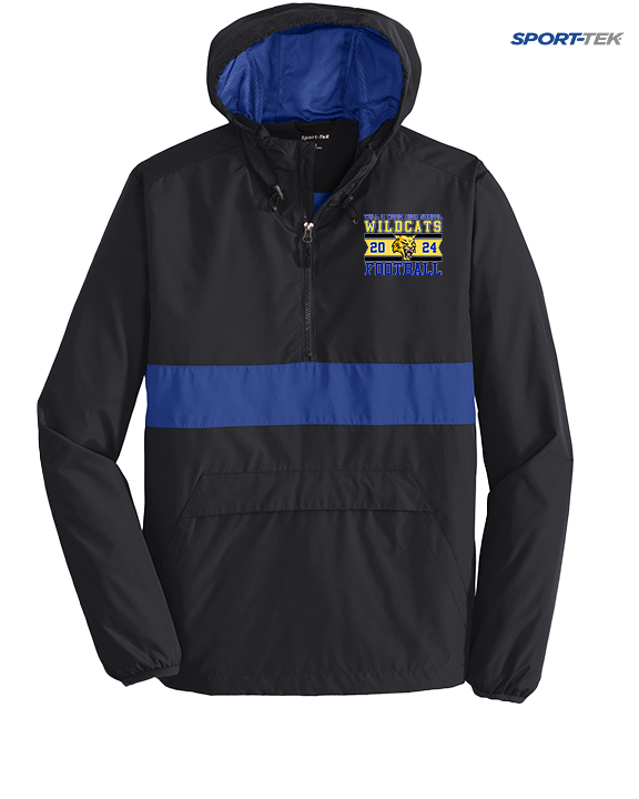 Will C Wood HS Football Stamp - Mens Sport Tek Jacket