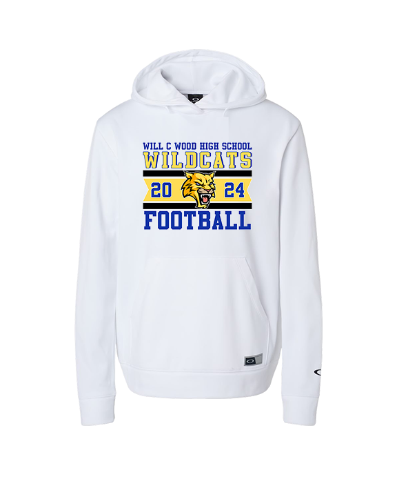 Will C Wood HS Football Stamp - Oakley Performance Hoodie