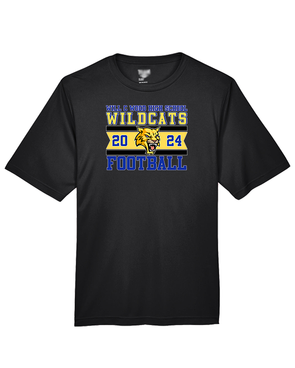 Will C Wood HS Football Stamp - Performance Shirt