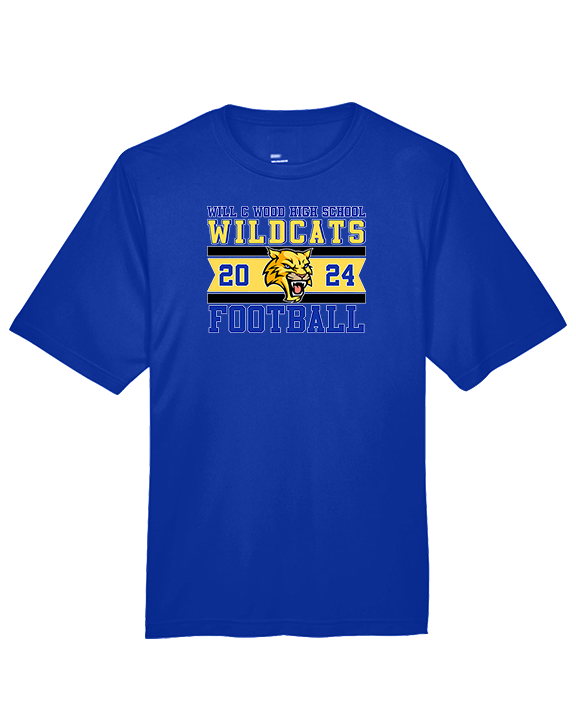 Will C Wood HS Football Stamp - Performance Shirt