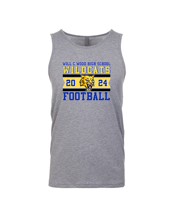 Will C Wood HS Football Stamp - Tank Top