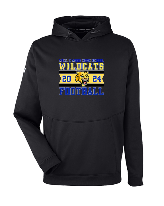 Will C Wood HS Football Stamp - Under Armour Mens Storm Fleece