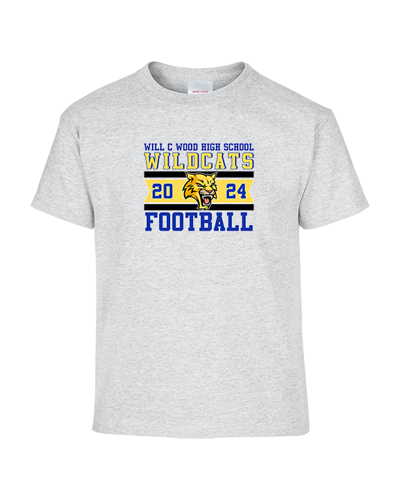 Will C Wood HS Football Stamp - Youth Shirt