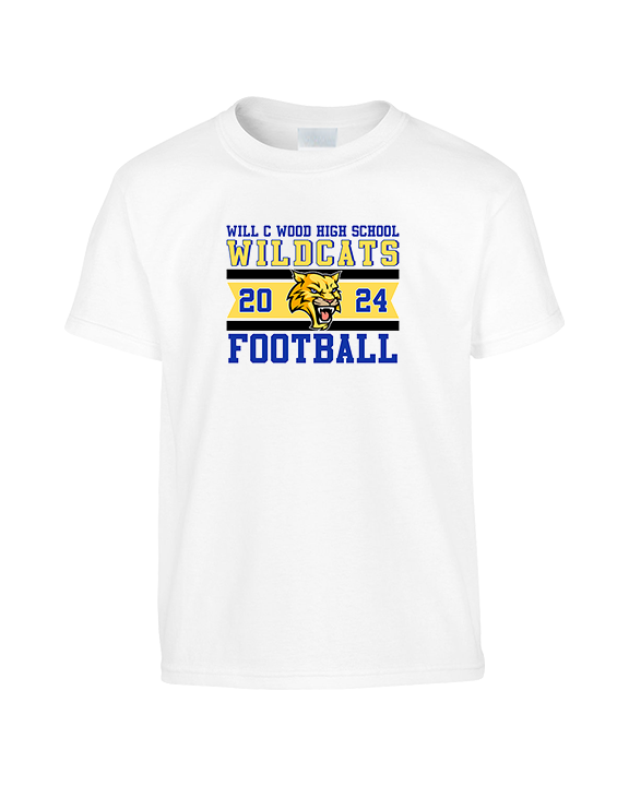 Will C Wood HS Football Stamp - Youth Shirt