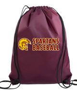 Wyoming Valley West HS Baseball Basic - Drawstring Bag