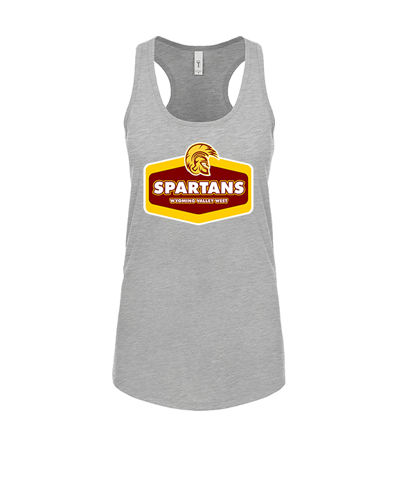 Wyoming Valley West HS Baseball Board - Womens Tank Top