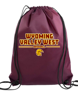 Wyoming Valley West HS Baseball Keen - Drawstring Bag