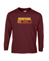 Wyoming Valley West HS Baseball Pennant - Cotton Longsleeve