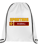 Wyoming Valley West HS Baseball Pennant - Drawstring Bag