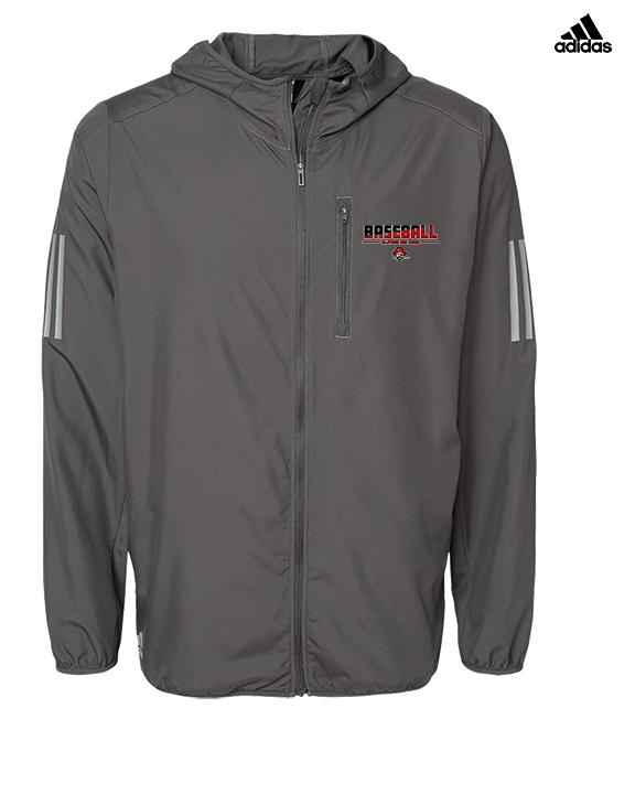 Allatoona HS Baseball Cut - Mens Adidas Full Zip Jacket