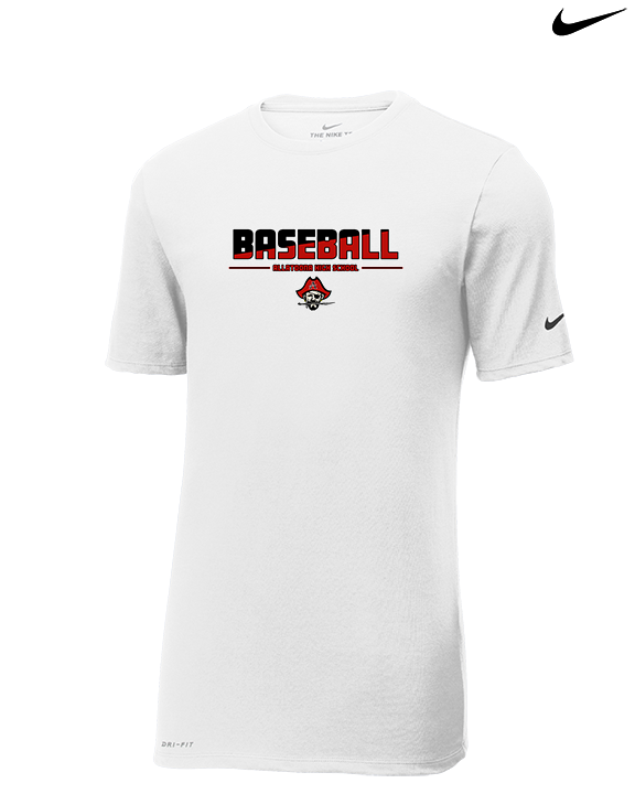 Allatoona HS Baseball Cut - Mens Nike Cotton Poly Tee