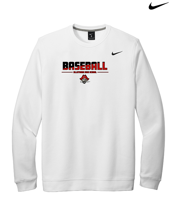 Allatoona HS Baseball Cut - Mens Nike Crewneck