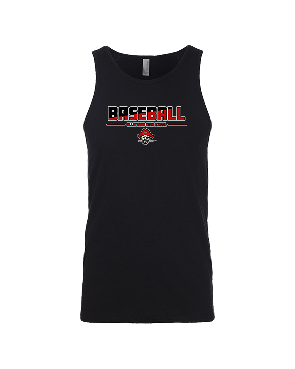 Allatoona HS Baseball Cut - Tank Top