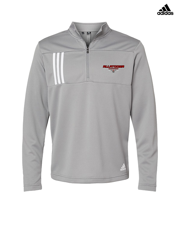 Allatoona HS Baseball Design - Mens Adidas Quarter Zip