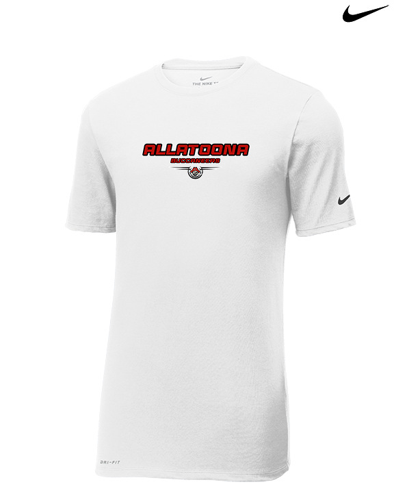 Allatoona HS Baseball Design - Mens Nike Cotton Poly Tee