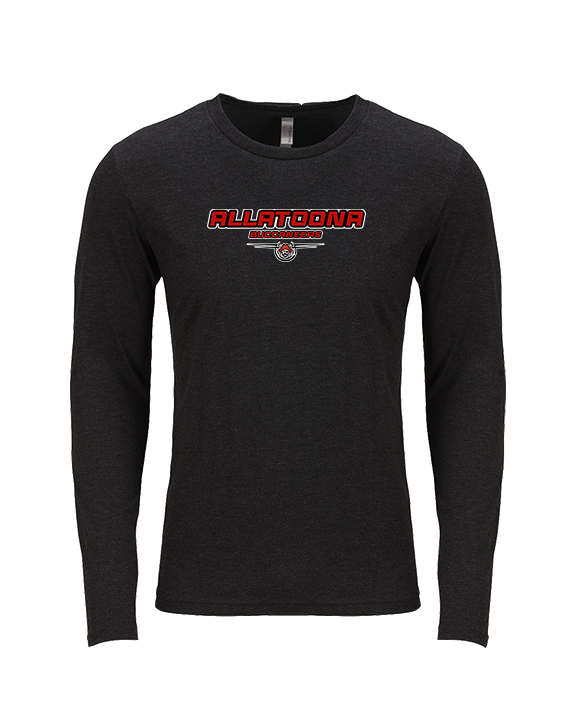 Allatoona HS Baseball Design - Tri - Blend Long Sleeve