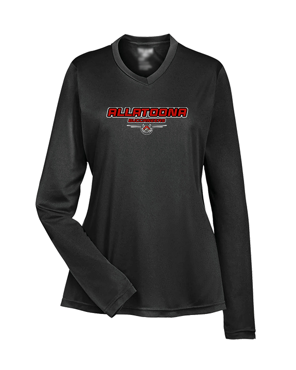 Allatoona HS Baseball Design - Womens Performance Longsleeve