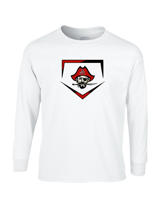 Allatoona HS Baseball Plate - Cotton Longsleeve