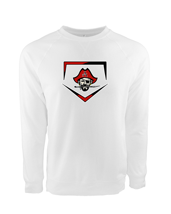 Allatoona HS Baseball Plate - Crewneck Sweatshirt